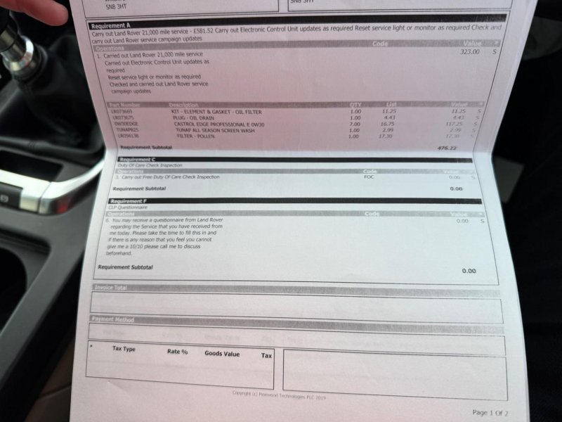 LAND ROVER DISCOVERY SPORT